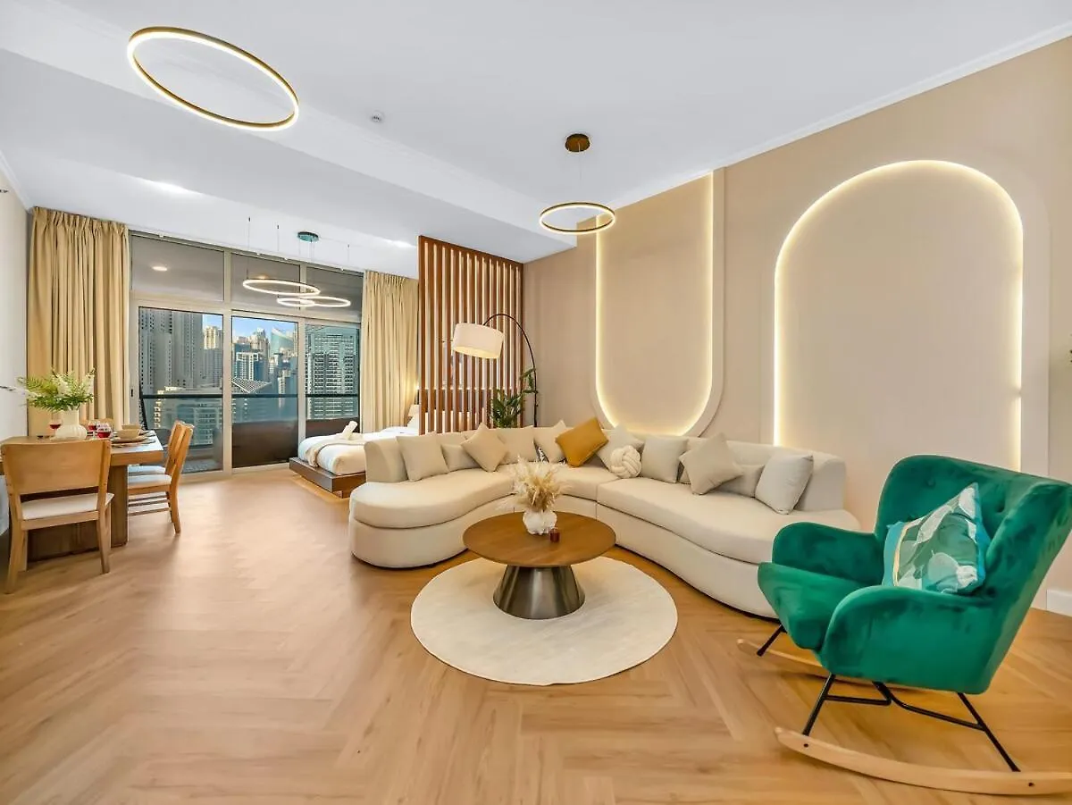 شقة Luxury 4Br - Full Marina View - High Floor Bliss دبي