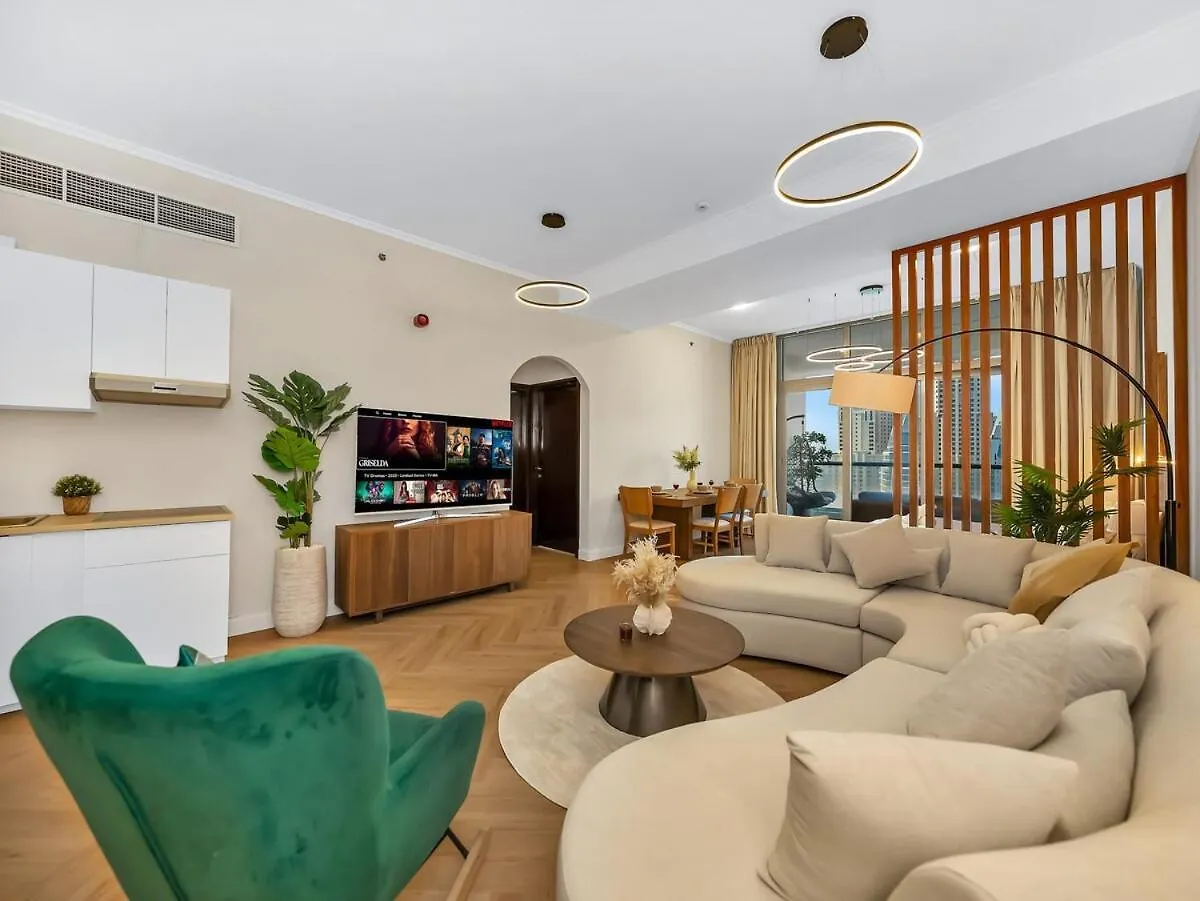 شقة Luxury 4Br - Full Marina View - High Floor Bliss دبي 0*,  الإمارات العربية المتحدة