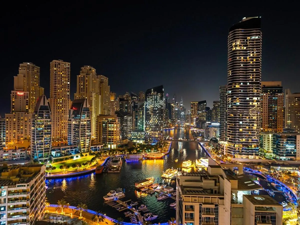 Luxury 4Br - Full Marina View - High Floor Bliss Apartment Dubai