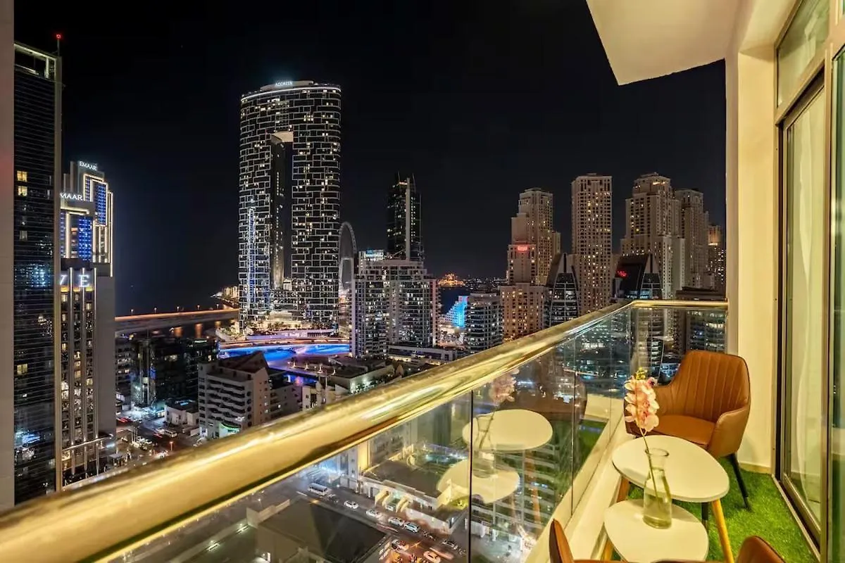 ドバイLuxury 4Br - Full Marina View - High Floor Blissアパートメント アラブ首長国連邦